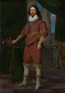 Charles I 1600-1649, King of England, 1629 by Daniel Mytens