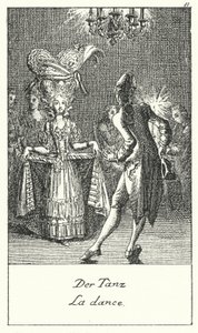 The Dance by Daniel Nikolaus (after) Chodowiecki