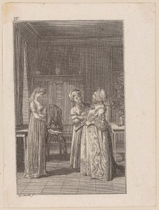 Adolphine, Fully Dressed, Smiles at Her Mother