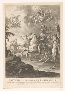 Allegorical Representation with Frederick the Great on Horseback