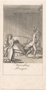 Reasons for Marriage and Their Consequences. Plate 12 by Daniel Nikolaus Chodowiecki