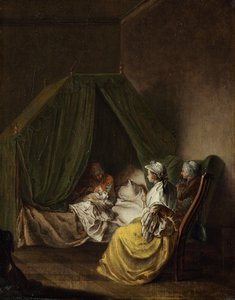 The Nursery by Daniel Nikolaus Chodowiecki