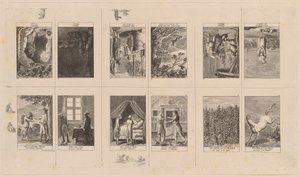 Fables and Stories by Gellert, Gleim, Hagedorn, Lichtwer, and Pfeffel by Daniel Nikolaus Chodowiecki