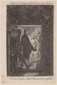 Herrmann Surprises Julchen with Prince Moritz in the Garden House