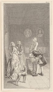 Her First Husband by Daniel Nikolaus Chodowiecki