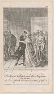Queen Elizabeth Thanks Merchant Grasham, Sheet 12 from the Series 