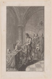 Protestant Estates of Austria Want to Join the Confederation by Daniel Nikolaus Chodowiecki