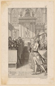 His Fifth Wife by Daniel Nikolaus Chodowiecki