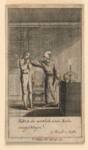 The Slap in the Face, Illustration of the Play 