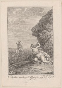 Theseus Leaving Ariadne on the Island of Naxos, Sheet 4 to Becker