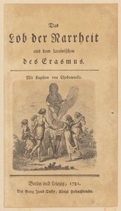 Title Page with Vignette for Erasmus
