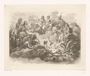 Gathering of the Gods on Olympus