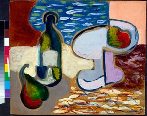 Still Life with a Pear