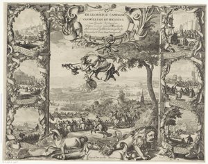 Victories of King William III in Ireland (upper half), 1690