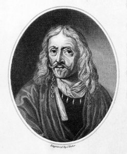Johannes Hevelius, engraved by J. Baker