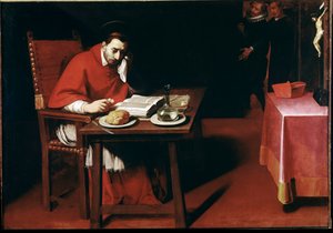 Representation of Charles Borromeo, Young