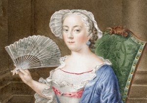 Portrait of a Lady with Fan