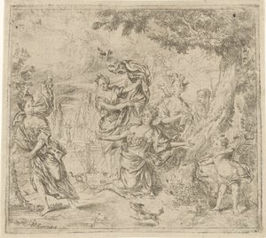 Eurydice Killed by a Snake