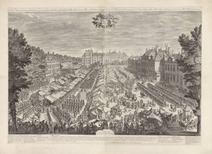 Hague Fair with the Prince and Princess of Orange, 1686