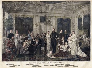 The Royal Family of Denmark by Danish School
