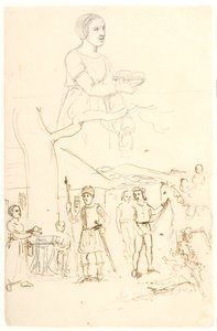 Niels Ebbesen Receiving the Poor Woman