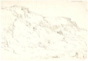 Part of the Cliff at Bovbjerg by Dankvart Dreyer