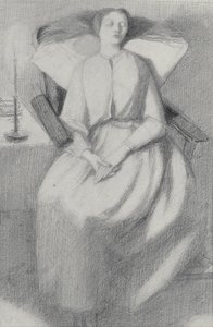 Elizabeth Siddal by Dante Gabriel Charles Rossetti