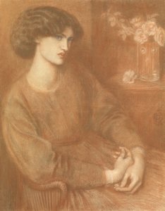 Jane Morris by Dante Gabriel Charles Rossetti