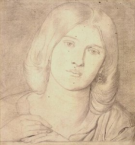 Miss Fanny Cornforth, c.1860 by Dante Gabriel Charles Rossetti