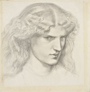 Portrait of Annie Miller by Dante Gabriel Charles Rossetti