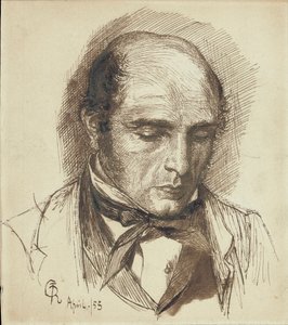 Portrait of Henry Polidori by Dante Gabriel Charles Rossetti