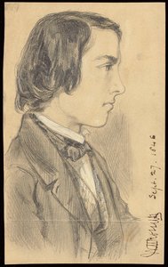Portrait of William Michael Rossetti