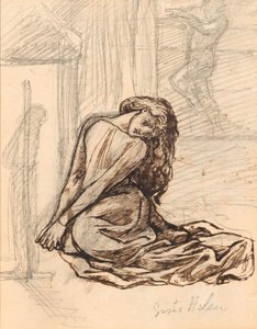 Sister Helen, c.1870 by Dante Gabriel Charles Rossetti