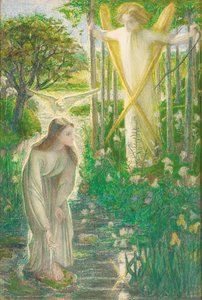 The Annunciation by Dante Gabriel Charles Rossetti