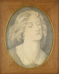 Louisa Ruth Herbert, 1858 by Dante Gabriel Rossetti