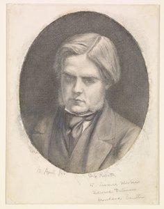 Portrait of William Holman Hunt (1827-1910) by Dante Gabriel Rossetti