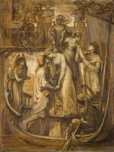 The Boat of Love, 1881 by Dante Gabriel Rossetti