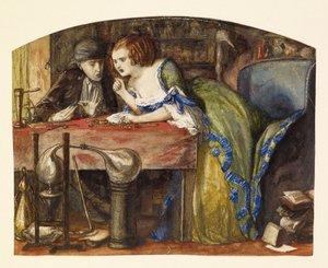 The Laboratory by Dante Gabriel Rossetti