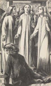 The Music Master by Dante Gabriel Rossetti