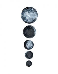 Blue Moon Phases by Danushka Abeygoda
