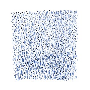 Blue Speckled Pattern by Danushka Abeygoda