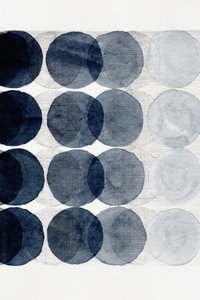 Fading Blue Circles