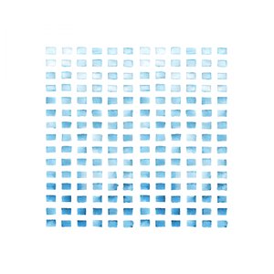 Soft Blue Grid Pattern by Danushka Abeygoda