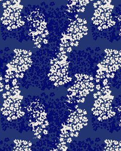 White Floral Cascade by Danushka Abeygoda