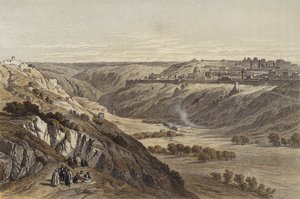 Jerusalem from the Mount of Olives by David (after) Roberts
