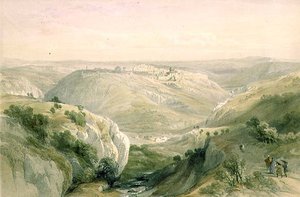 Jerusalem from the South, April 12th 1839, plate 10 from Volume I of 