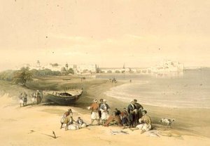 Sarda, ancient Sidon, April 28th 1839 by David (after) Roberts