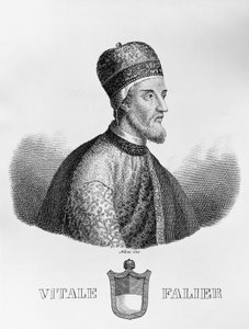Portrait of Vitale Falier, 32nd Doge of Venice by John Ward Dunsmore