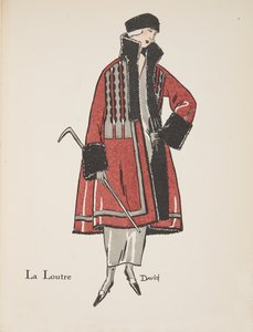 La Loutre, from a Collection of Fashion Plates by David