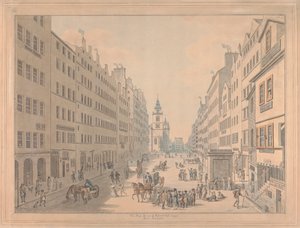 The High Street of Edinburgh from the East by David Allan